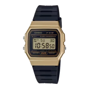 RELOJ CASIO F91WM-9A DORADO