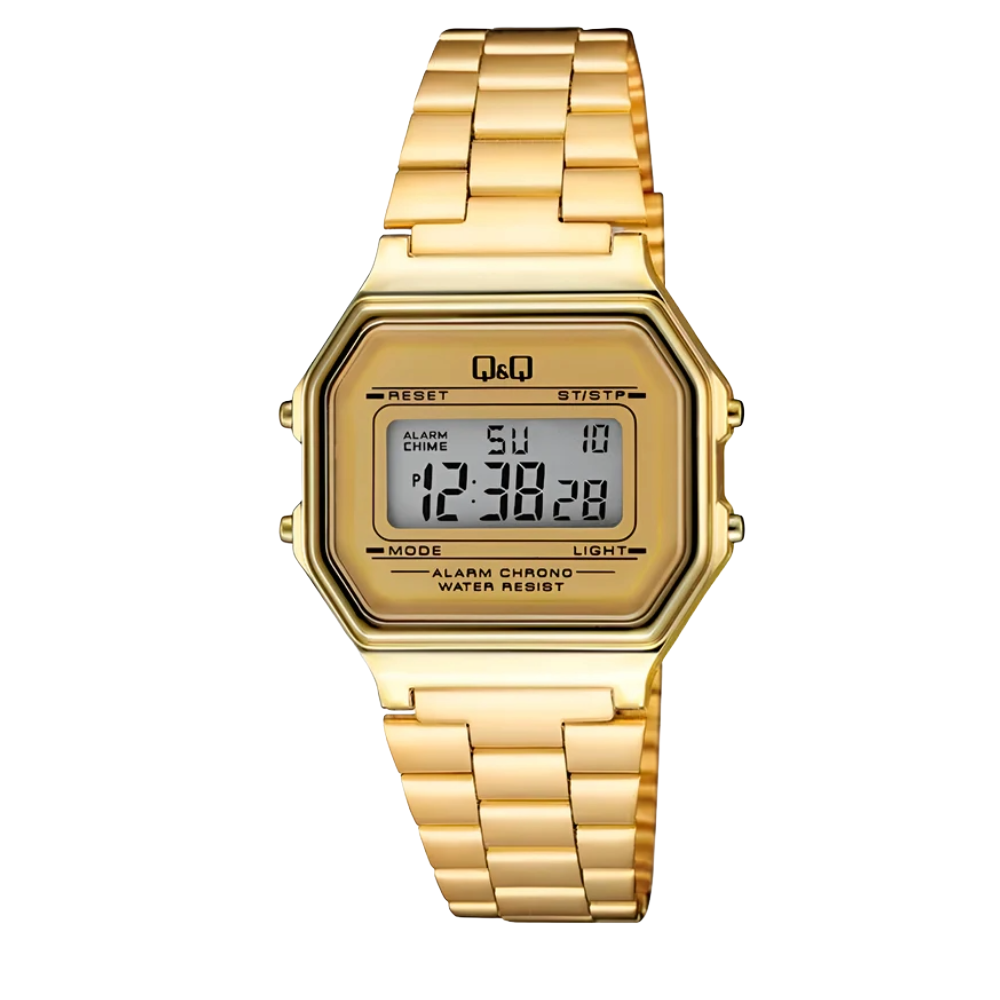 Reloj Q&Q Retro Dorado G17A-003Y
